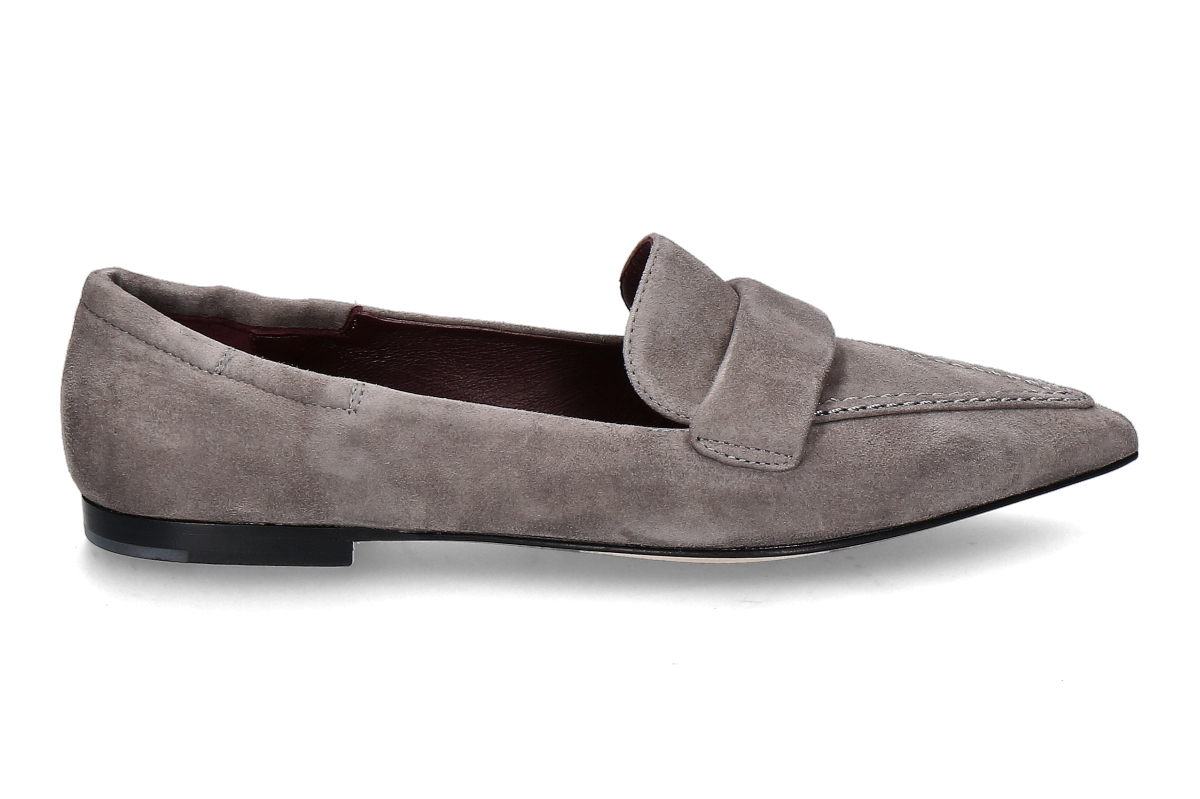 Pomme d' Or Loafer GRACE CAMOSCIO- taupe/ grau