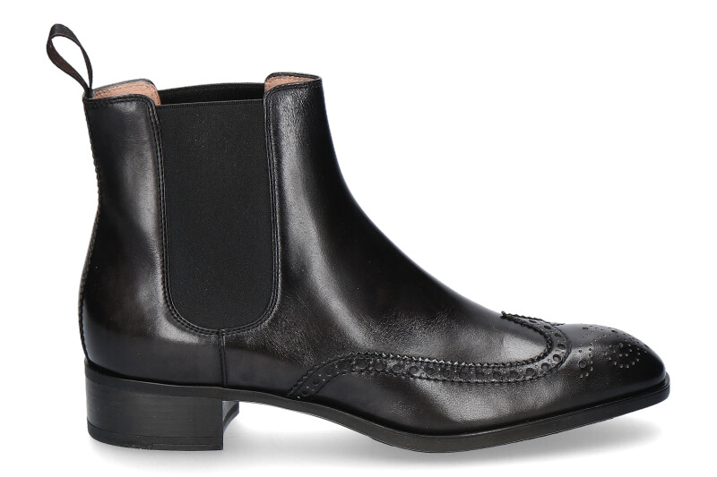 Santoni Chelsea boot NAPPA NERO