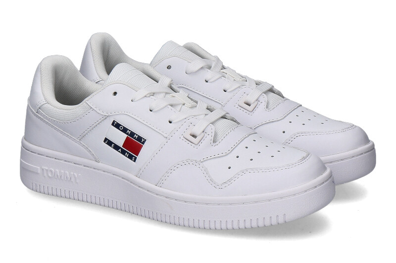 Tommy Hilfiger women's sneakers RETRO BASKET- weiss