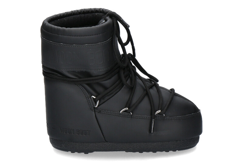 Moon Boot model ICON LOW RUBBER BLACK