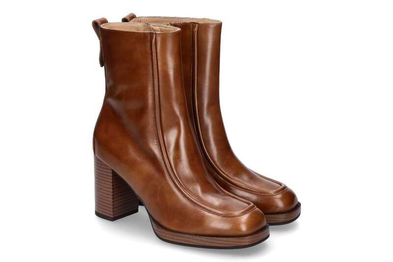 Nero Giardini women's ankle boots MANOLETE CUOIO- mid brown