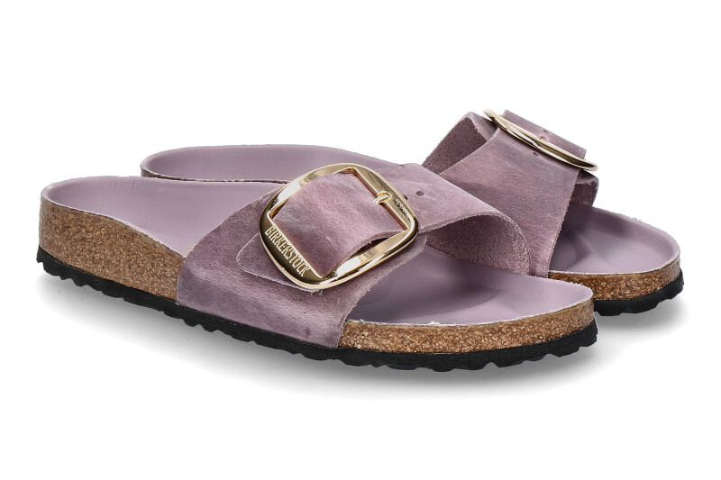 Birkenstock mules SCHMAL MADRID BIG BUCKLE BLACK