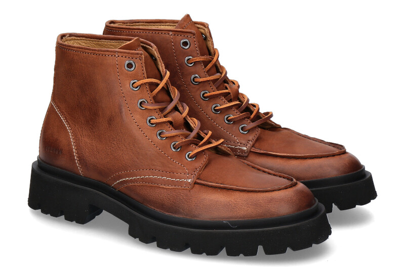 Copenhagen lace-up boots CPH177M RUST- braun