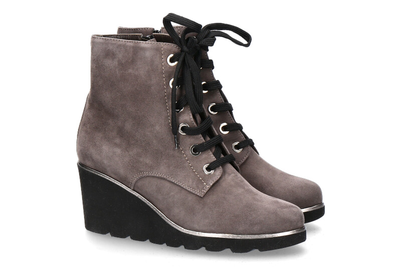 Brunate ankle boots LIV CAMOSCIO LAPIS 