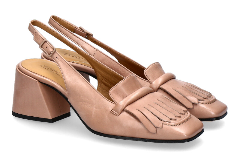 Pomme d'Or sling pumps GLOVE SAHARA SAND