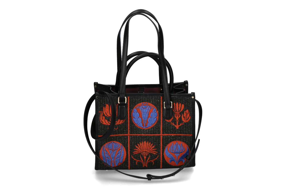 My-Best Bag Firenze bag ATENA LIBERTY- black/ multicolor