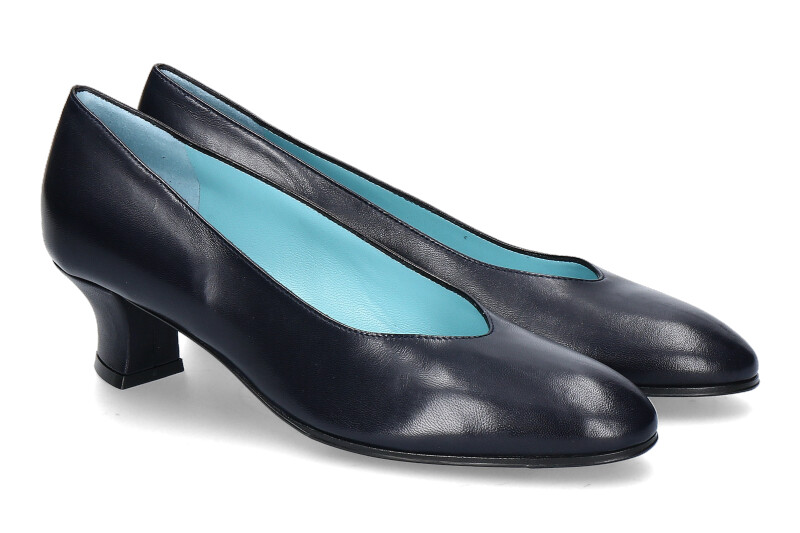 Thierry Rabotin pumps ROSE NAPPA NAVY