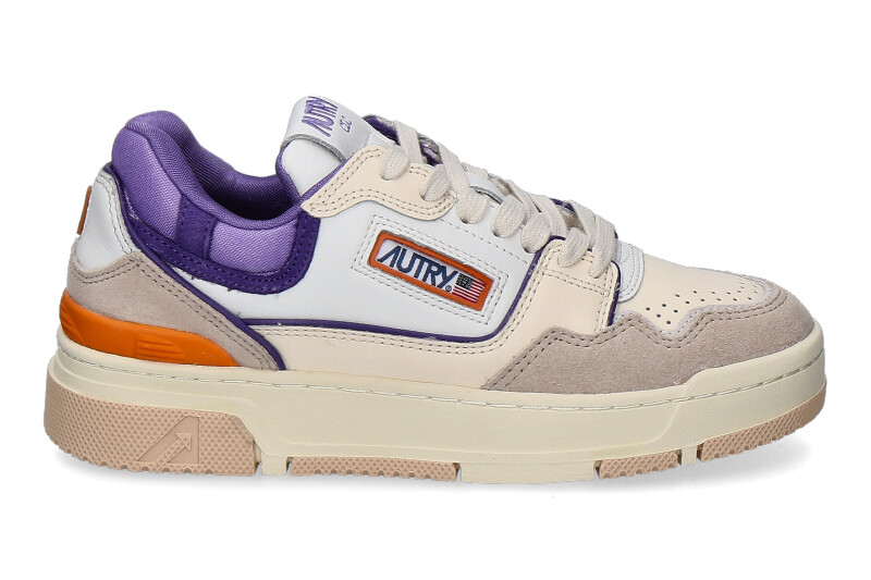 Autry Sneaker ROOKIE WHITE ORANGE MM08- weiss/orange/violett