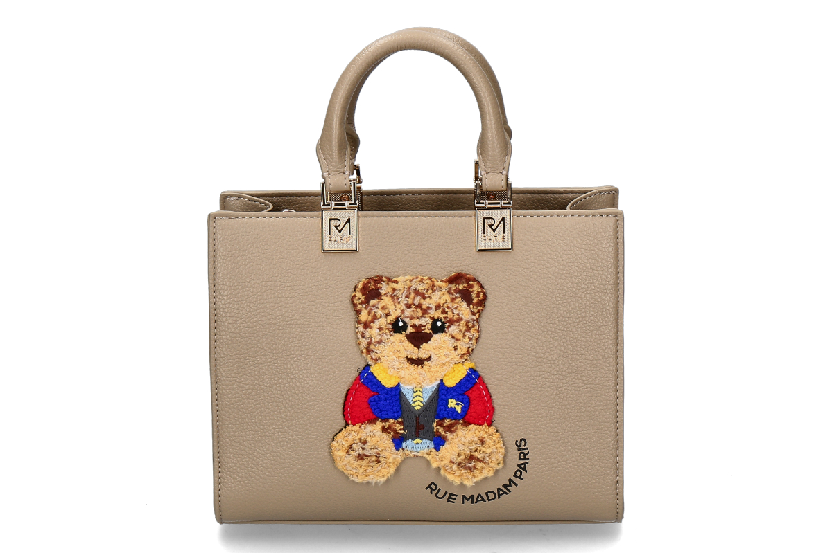 Rue Madam mini tote bag MARVIN- black/ black