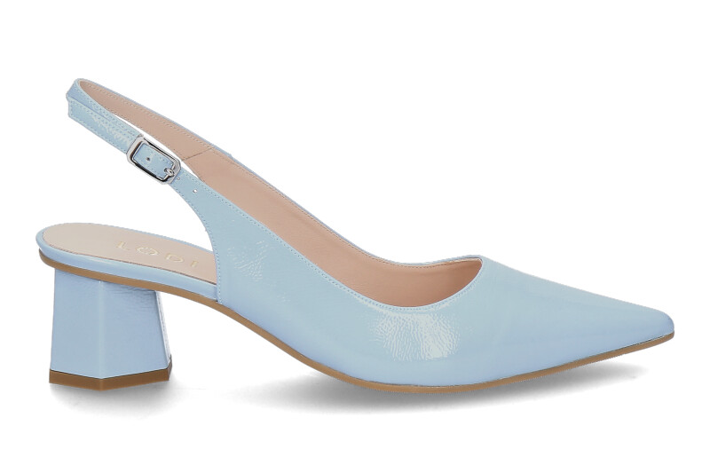 Lodi sling pumps CHIMI Nappalack azure/blau