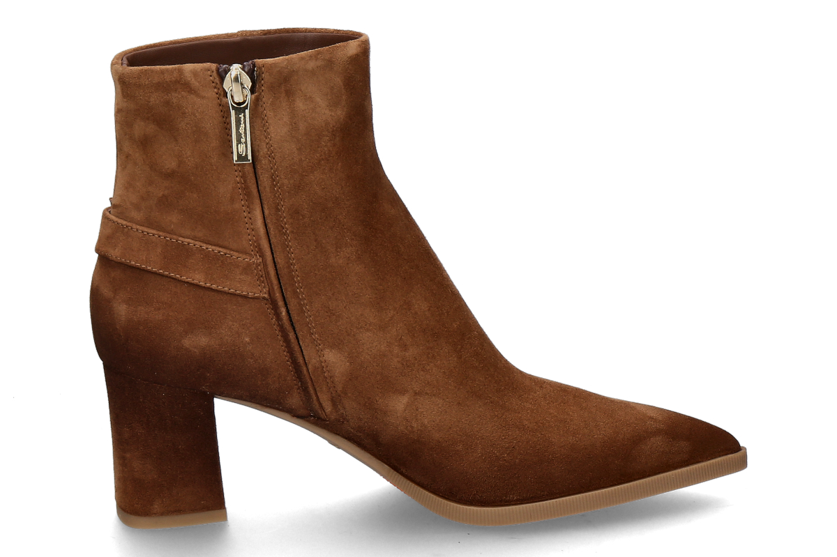 Santoni Damen Stiefelette ELLY VELOURS brown_253300263_4 Santoni Damen Stiefelette ELLY VELOURS brown_253300263_4