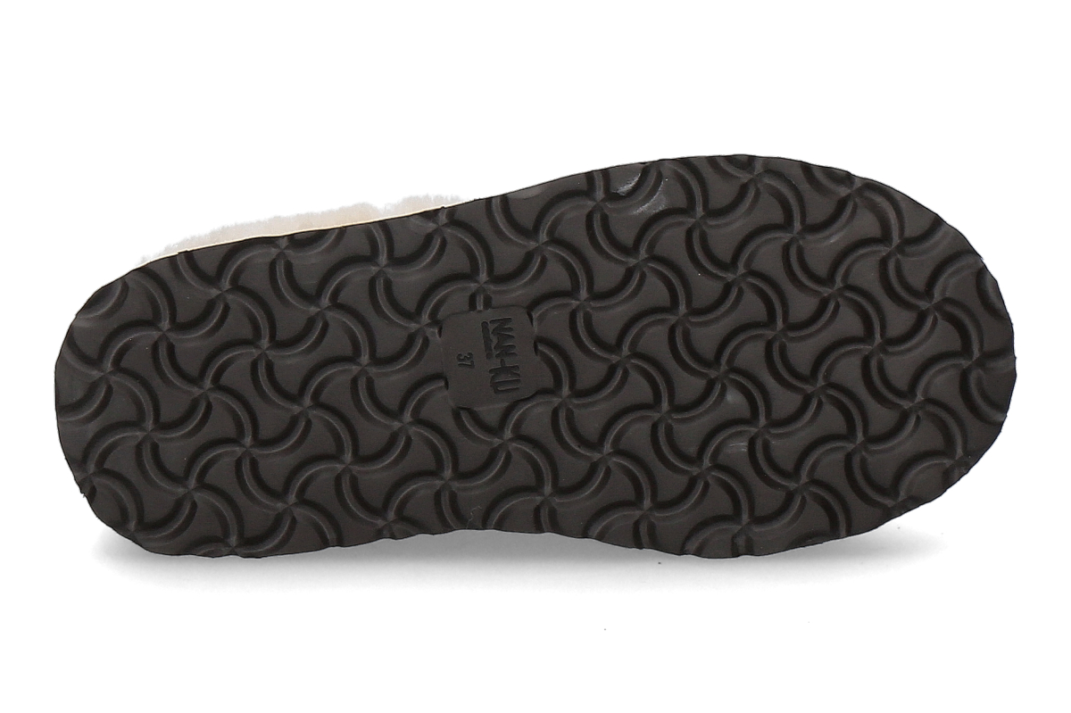 Nan-Ku Couture Pantolette gefüttert DFH15 - coffee_264300060_5