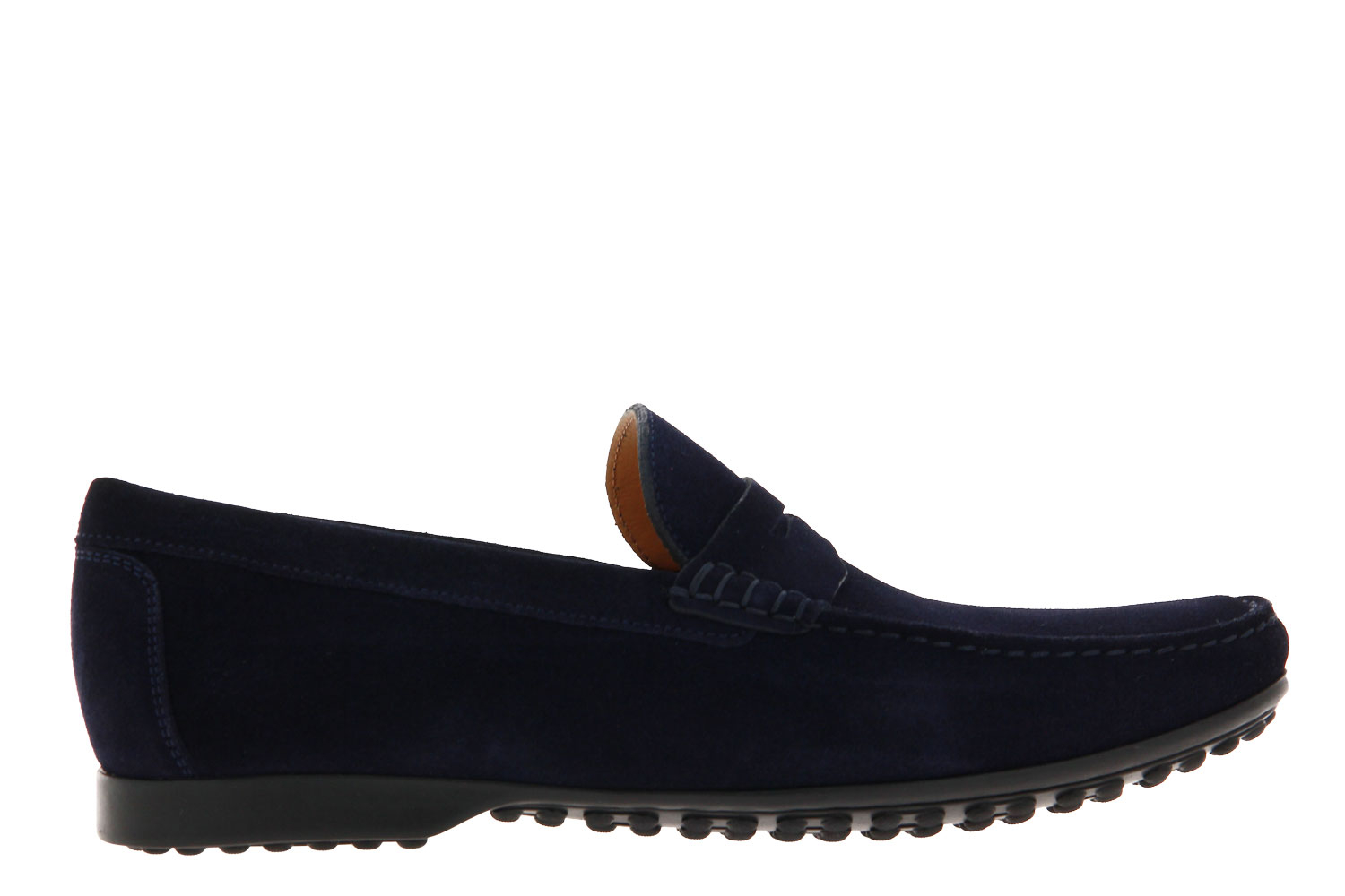 Ludwig Reiter moccasin PENNY LOAFER NAVY 