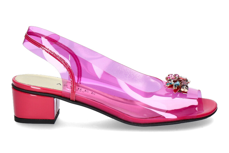 Azuree Cannes sandals MOILA 80 Lack pink