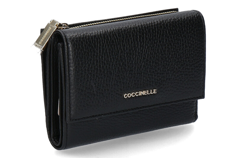Coccinelle wallet METALLIC SOFT NOIR