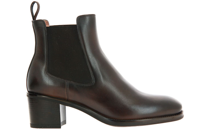 Santoni Chelsea boots NAPPA BROWN