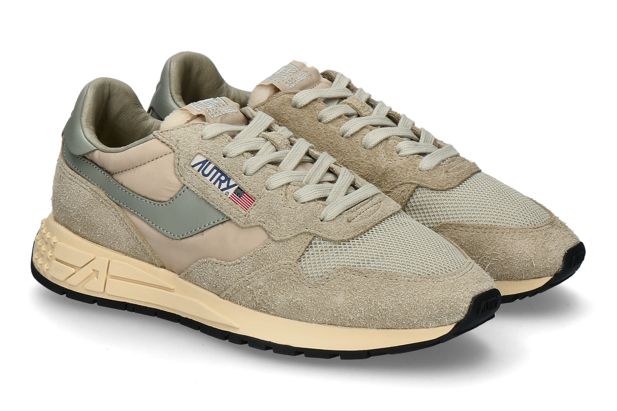  Autry men's sneaker REELWIND SUEDE NYLON- grey/mount 