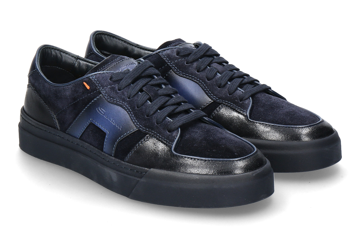 Santoni men's- sneaker DBS SPORT- dark blue