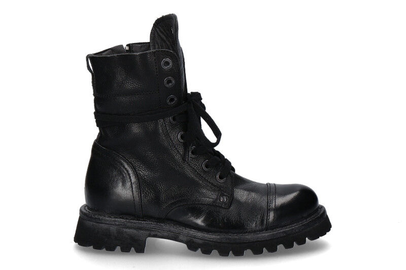 Moma women's biker boots POLACCO CUSNA NERO