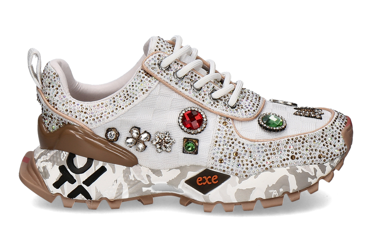 Exé women's- sneaker LEA- white/ multicolor