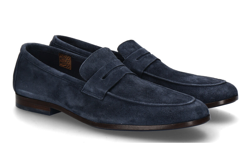 Mercanti Fiorentini men's slipper CAMOSCIO- notte/blau 