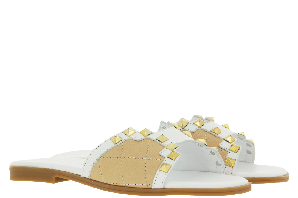 Mosaic Pantolette LEATHER WHITE