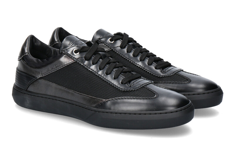 Santoni for AMG sneaker NAPPA MESH NERO