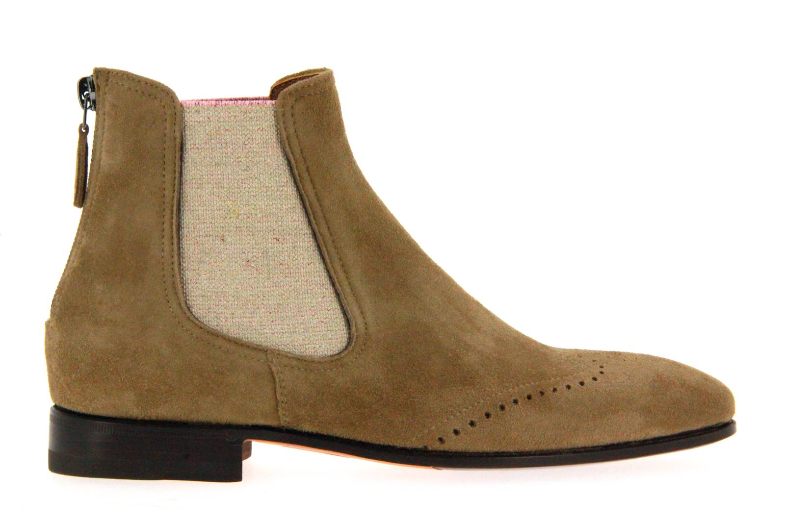 Benson´s Chelsea boot VELOUR TABAC