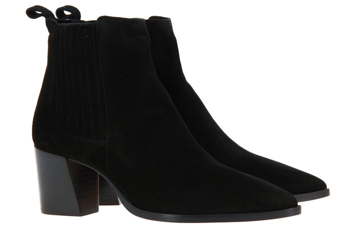 Pomme D'Or ankle boots KARLIE CAMOSCIO NERO