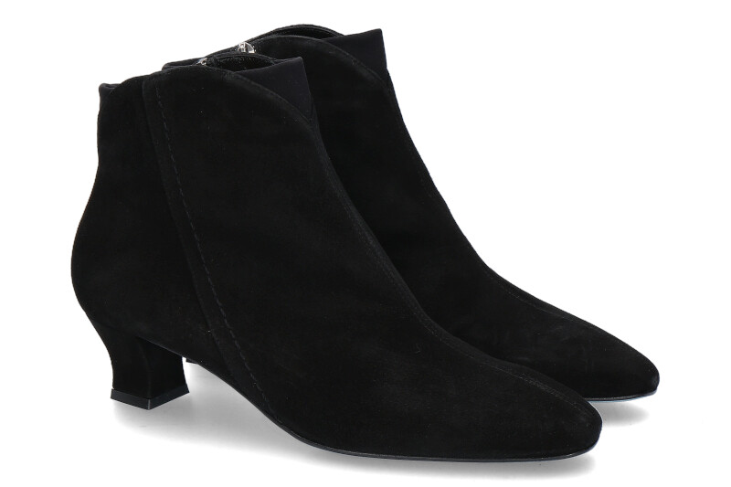 Thierry Rabotin ankle boots lined RITZ CAMOSCIO NERO