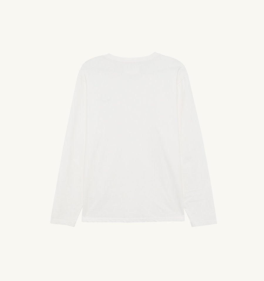 Autry unisex- sweater LOGO- white