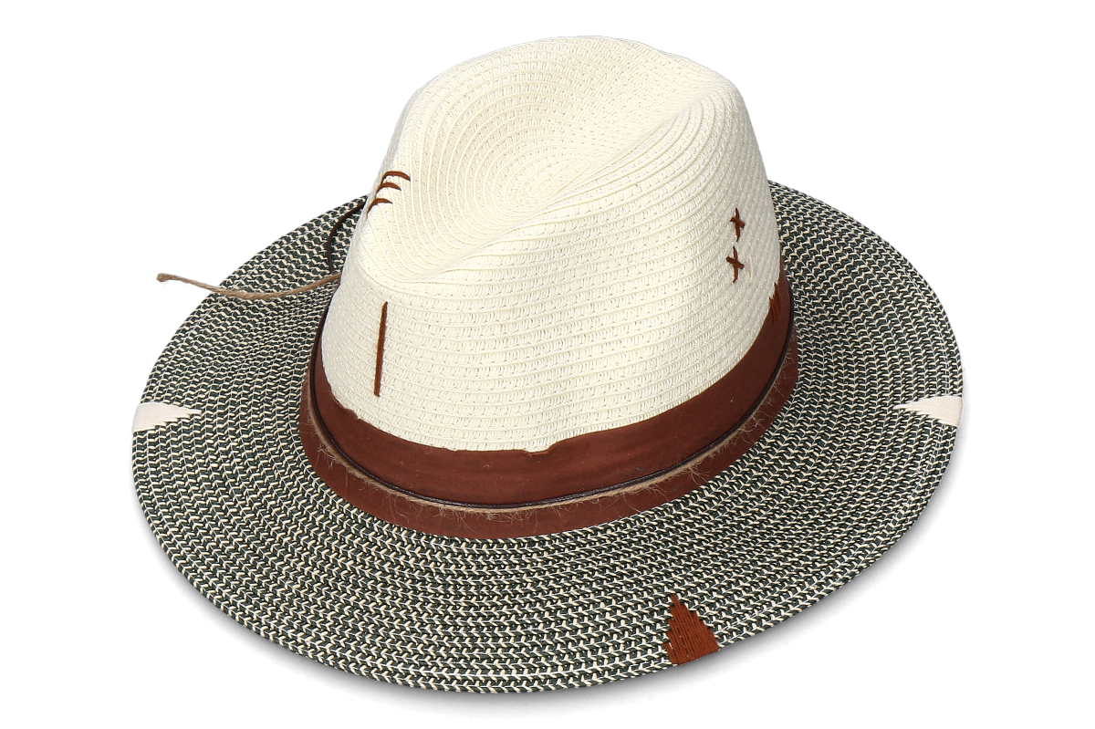 The Hat Gang Strohhut IBIZA- verde- beige_791700008_3