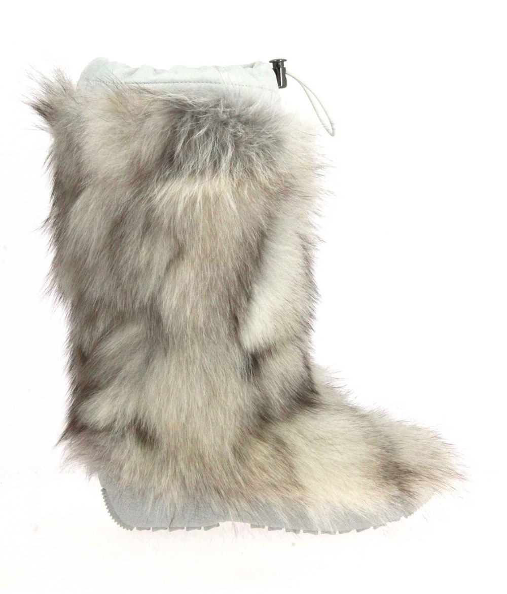 Oscar Sport fur boots PENELOPE BIANCO-GROENLANDIA