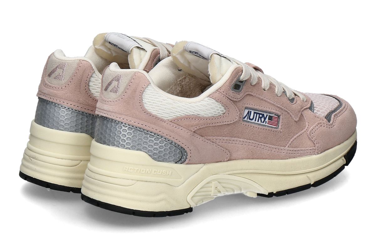 Autry Damen- Sneaker HYPERWAY LOW SUEDE MESH UM17- rosa_232900536_2