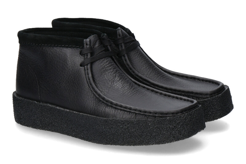 Clarks Originals lace-up WALLABEE CUP BLACK