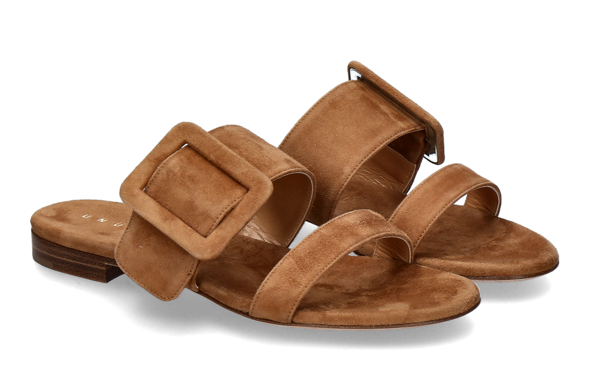 Unützer Mules CAMOSCIO- noisette/ light brown
