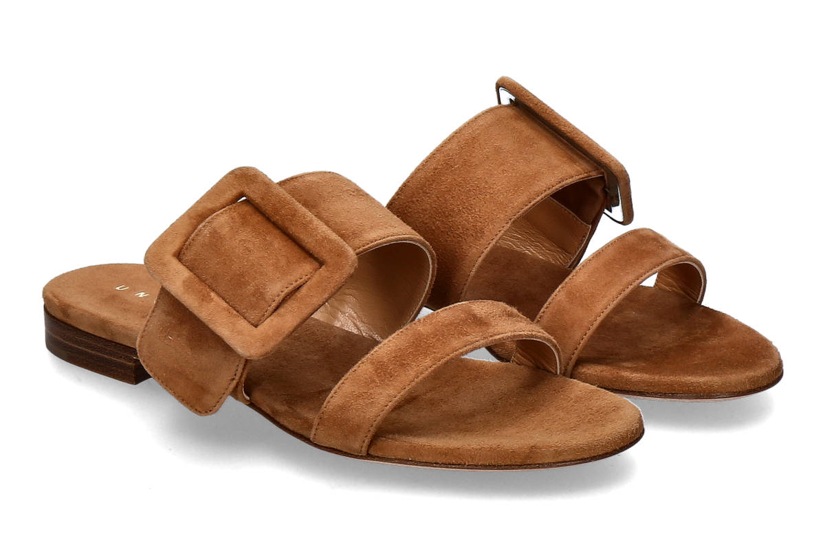 Unützer Mules CAMOSCIO- noisette/ light brown