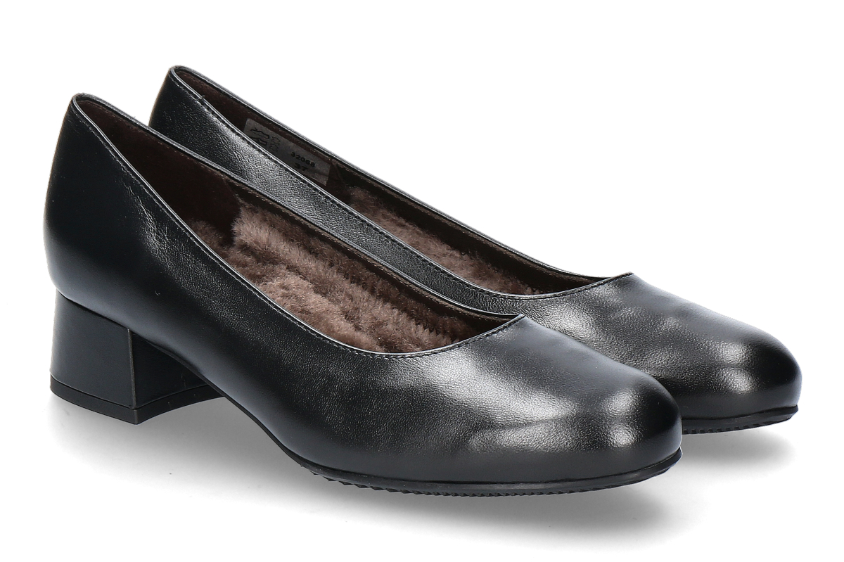 Brunate Pumps gefütterter BIBA NAPPA - nero/schwarz