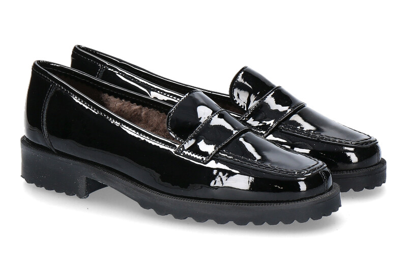 Brunate loafer SOFTLACK NERO