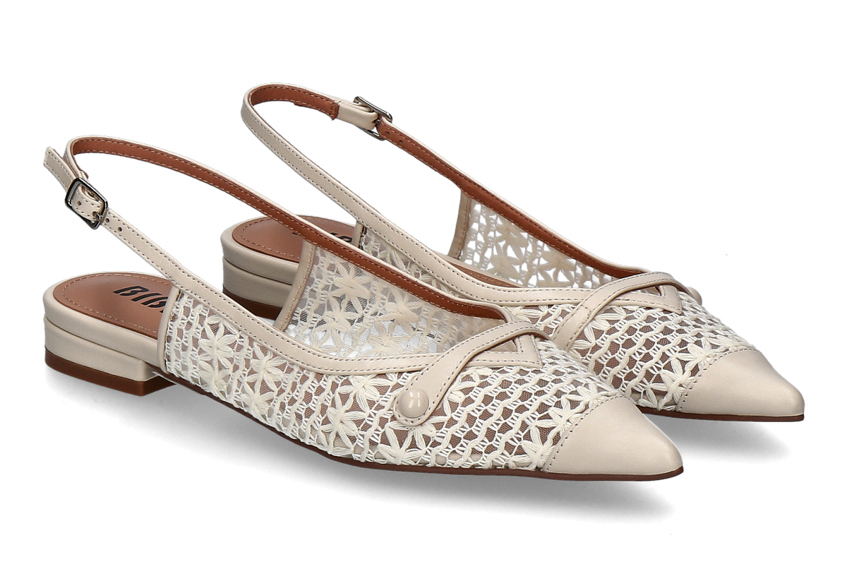 Bibi Lou slingballerina XAIA FLAT- off white