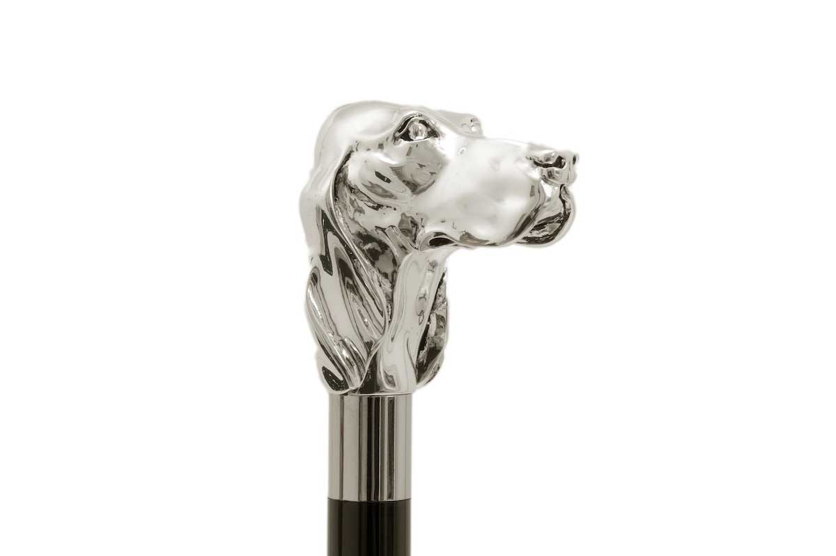 Pasotti shoe horn FIDO- silver