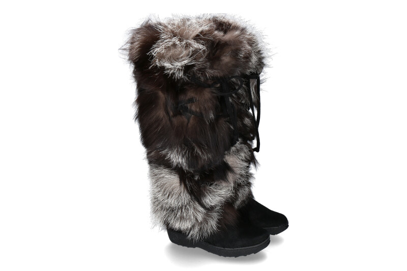 Oscar Sport fur boots STAR SILVER