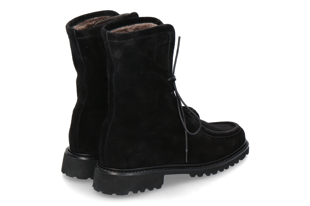 Brunate Bootie gefüttert HELLEN CAMOSCIO- nero_264000132_2