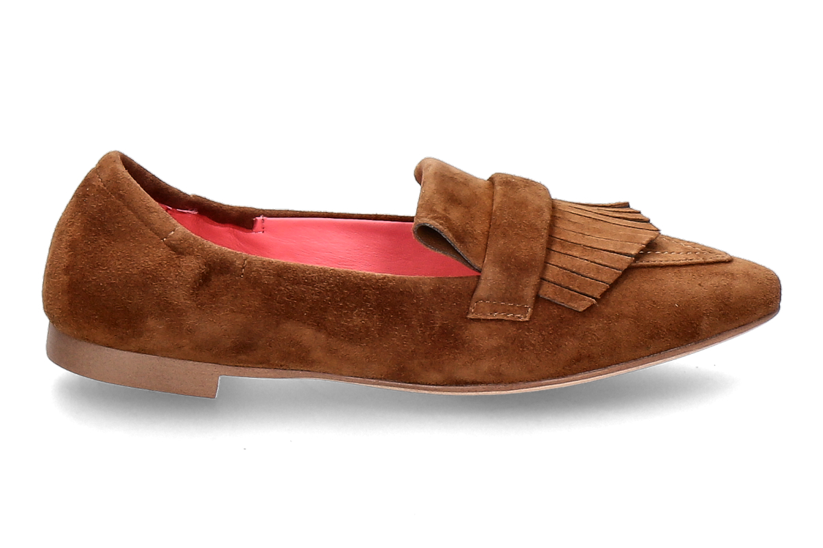 Blackrose slipper VENICE KID SUEDE- cuoio/ brown