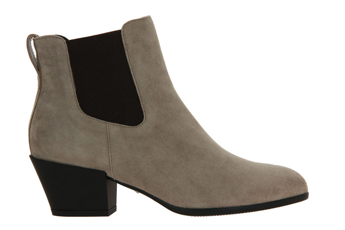 Hogan ankle boots BOOTIE CAMOSCIO STONE