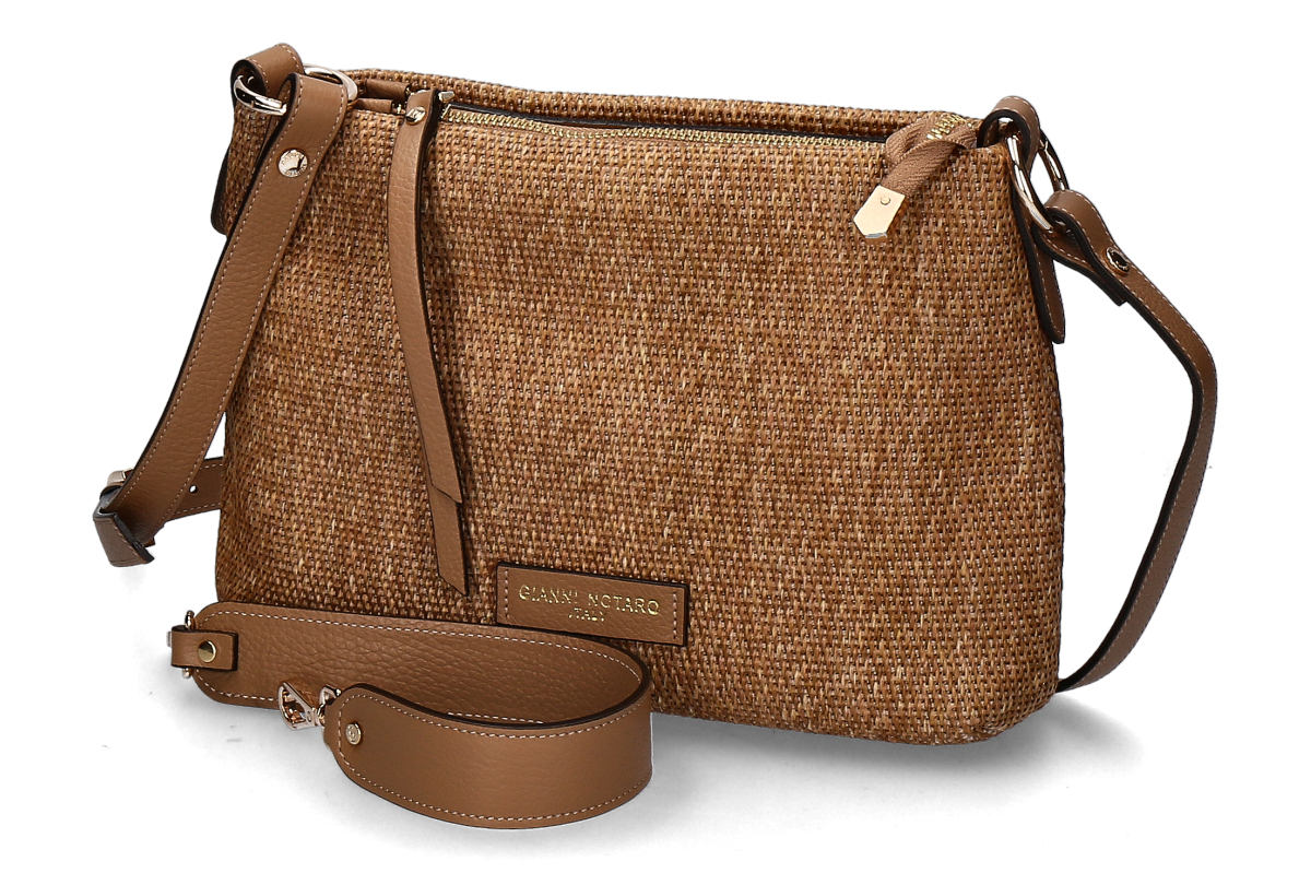 Gianni Notaro handbag- camel/ brown