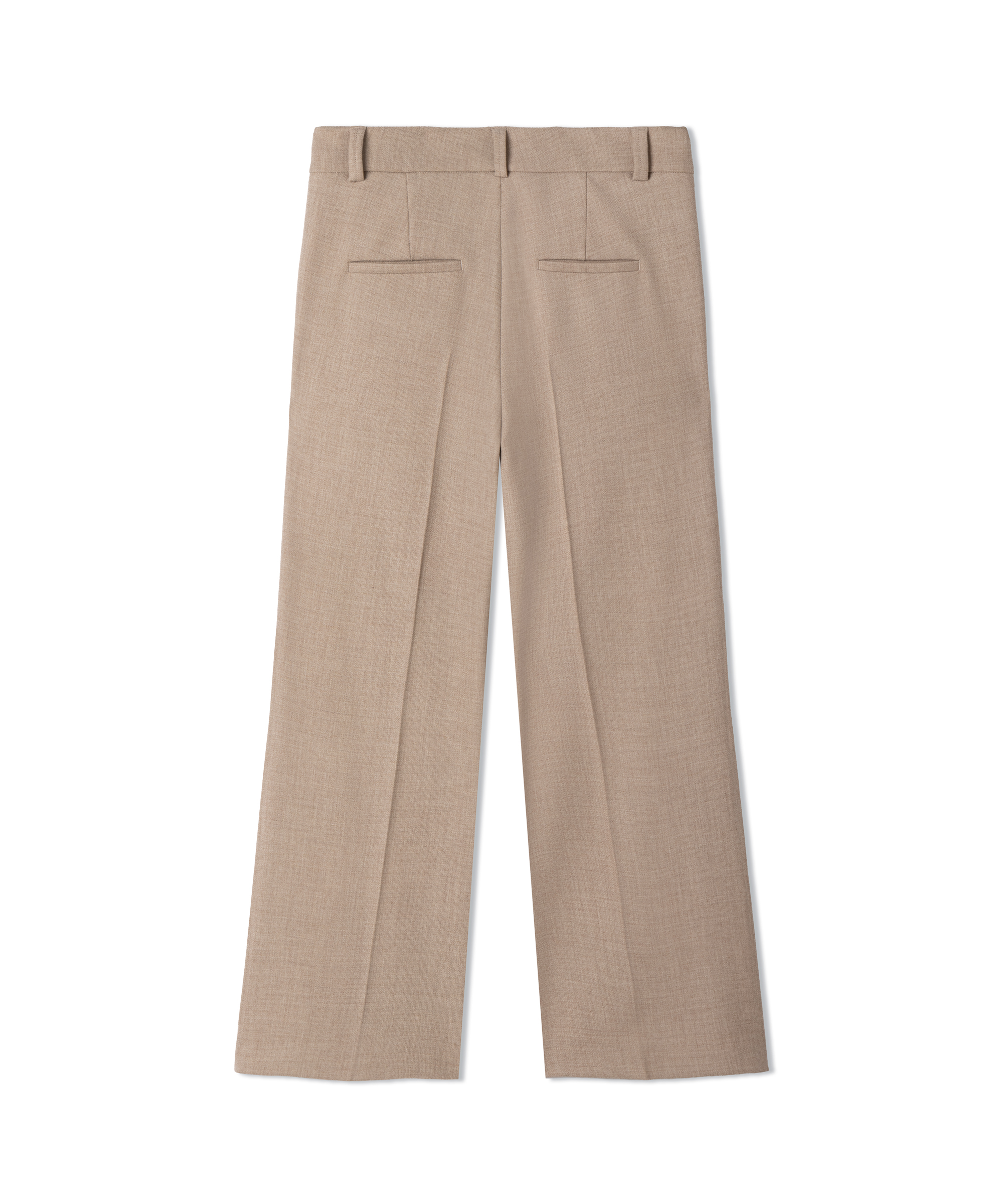 Cambio bootcut textile pants FLEUR- black