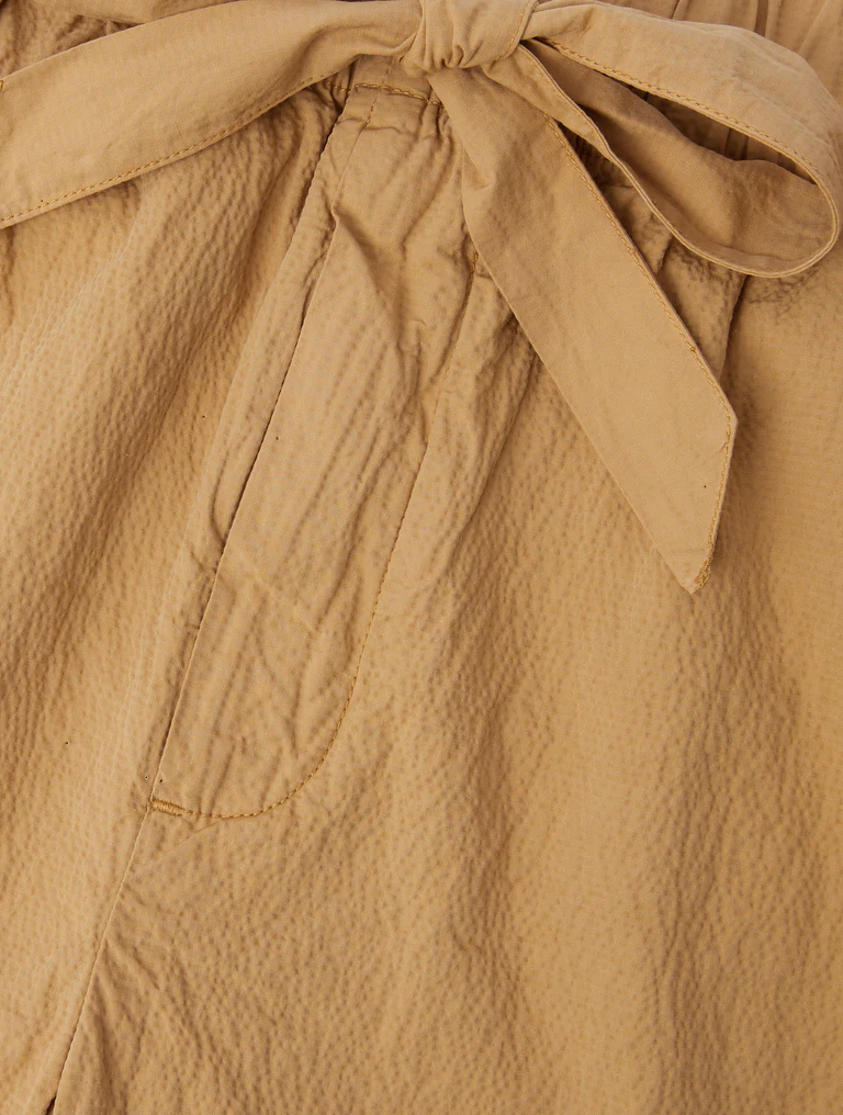 Frescobol Carioca men's trousers LUAN SEERSUCKER TROUSER- beige