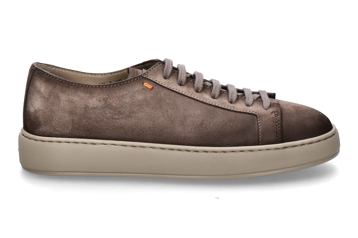 Santoni men's- sneaker GODFREY- beige/ dark grey