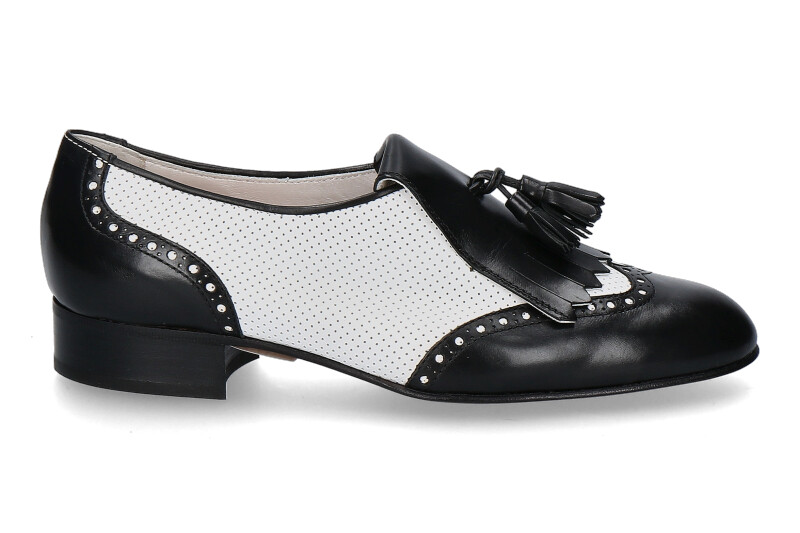 Maretto loafer BIANCO NERO